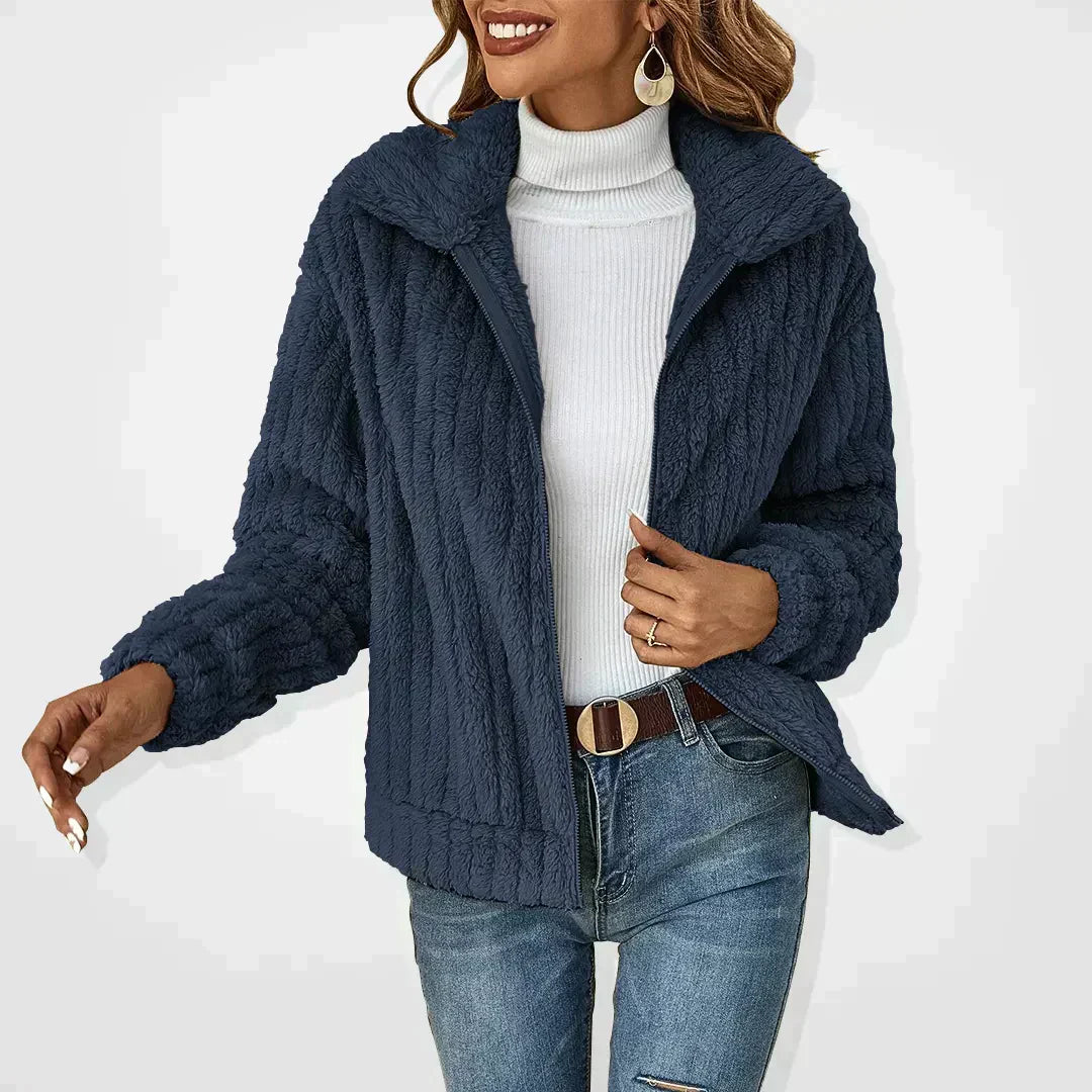 Nora | Women's Long Sleeve Plush Cardigan