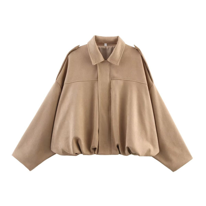 Hailey | Oversized Bomber Jacket