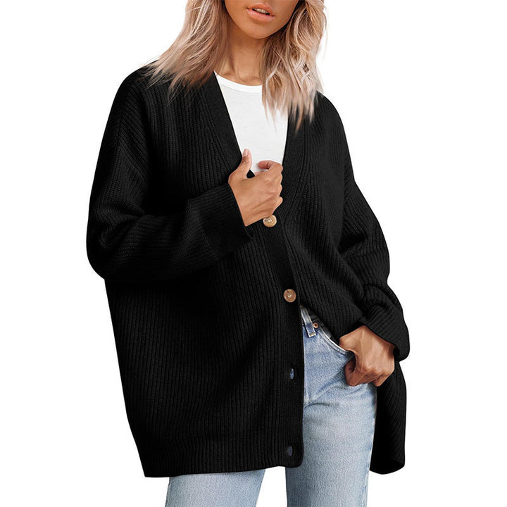 Grace Buttoned Knit Cardigan | Buttoned Knit Layering Piece