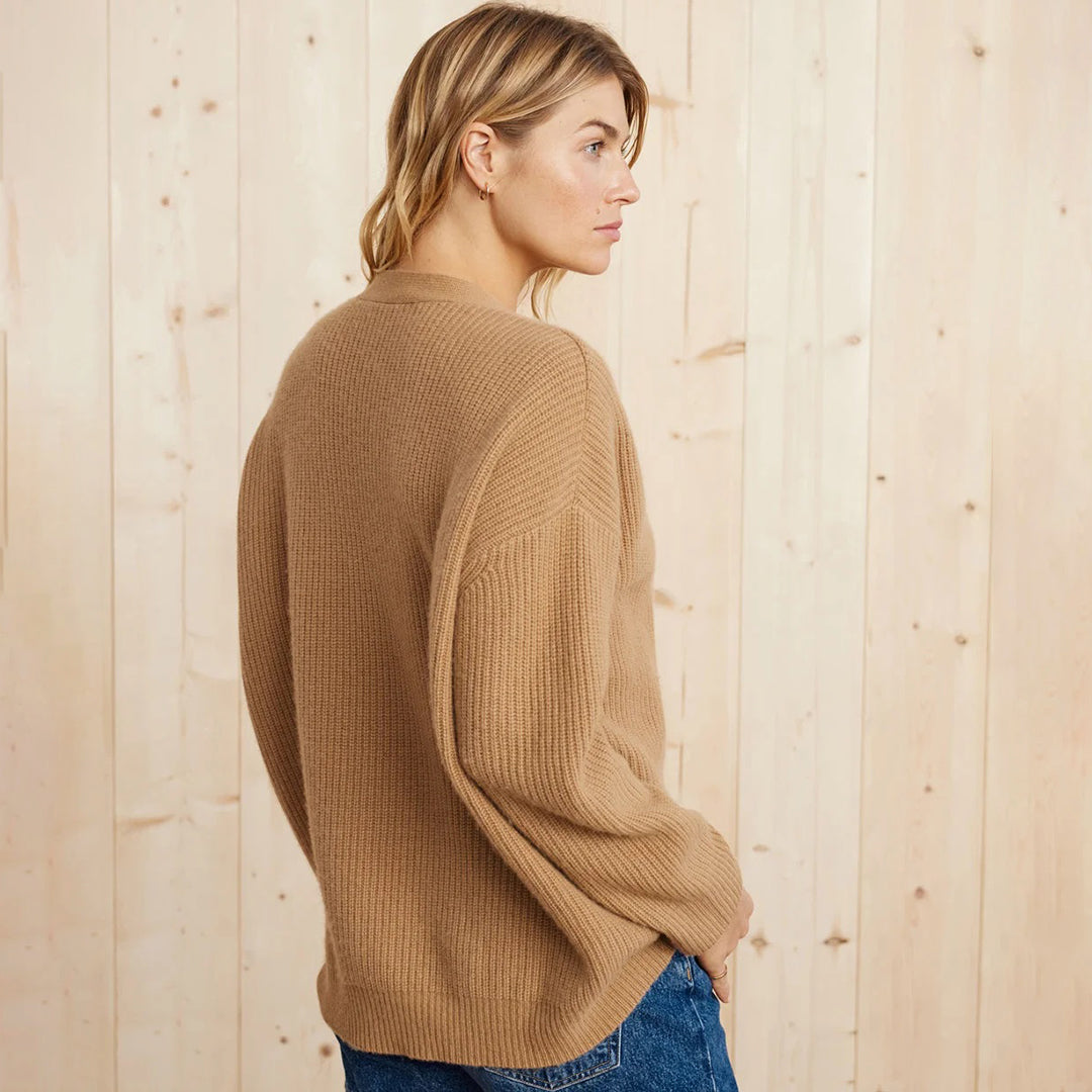 Grace Buttoned Knit Cardigan | Buttoned Knit Layering Piece