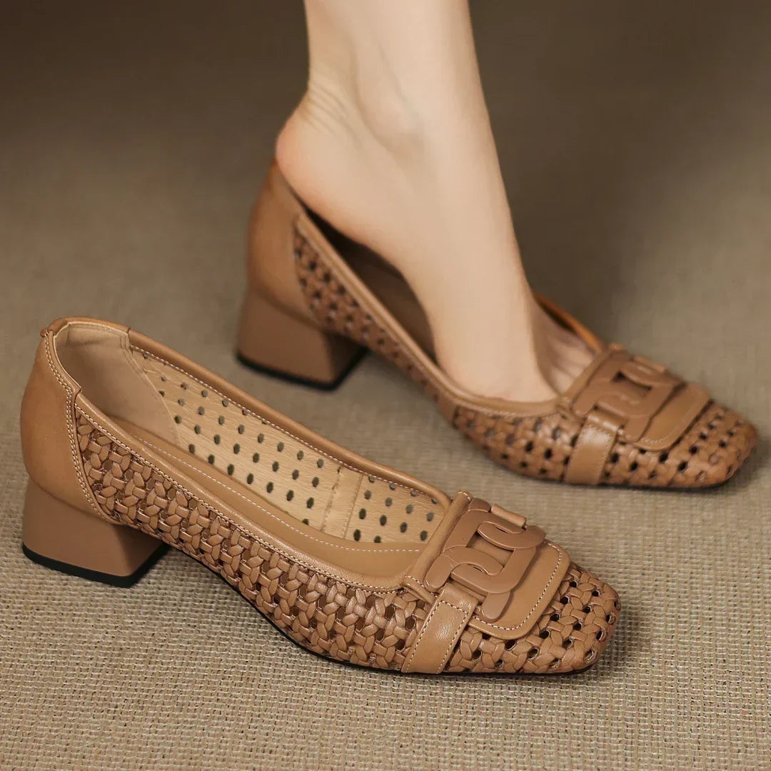 Solea | Woven Heels