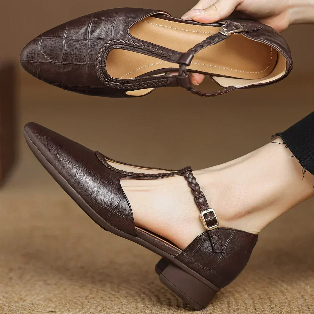 Jamie | Kepa Leather Mary Janes