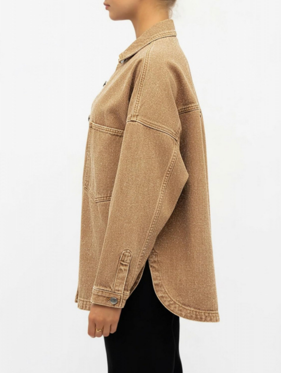 Clara | Oversized Denim Jacket