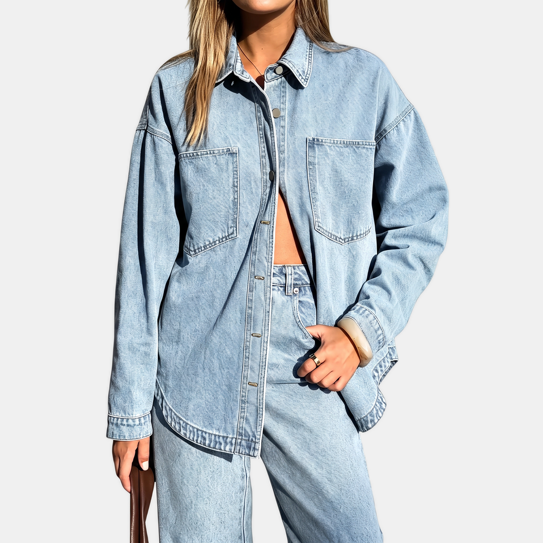 Clara | Oversized Denim Jacket