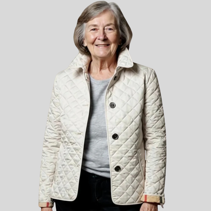 Belinda | Women's Quilted Jacket with Lapel Collar - Lightweight Winter Jacket
