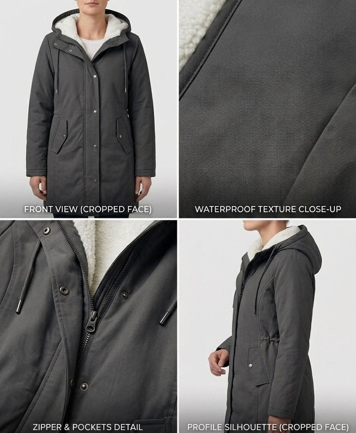 Marjorie™ | Cozy Hooded Weatherproof Coat