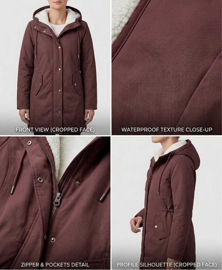 Marjorie™ | Cozy Hooded Weatherproof Coat