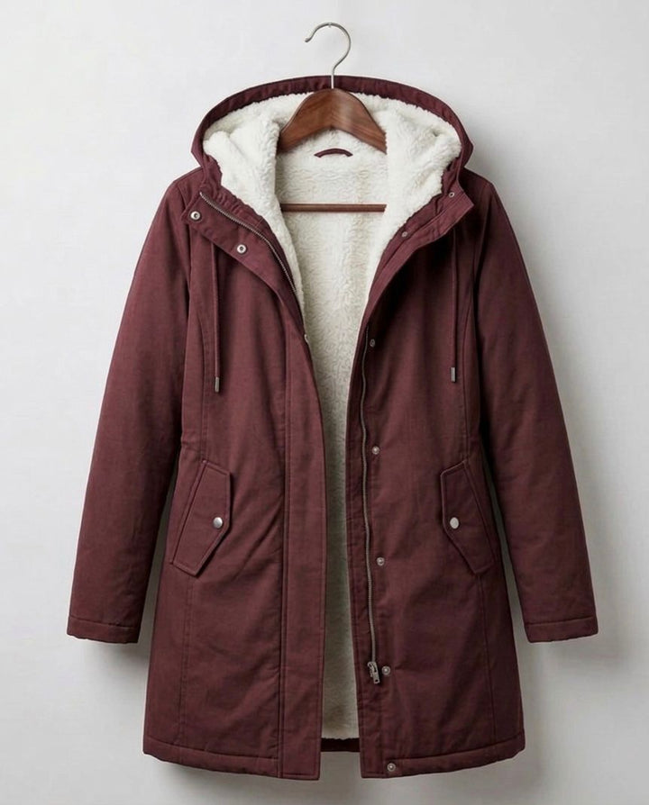 Marjorie™ | Cozy Hooded Weatherproof Coat