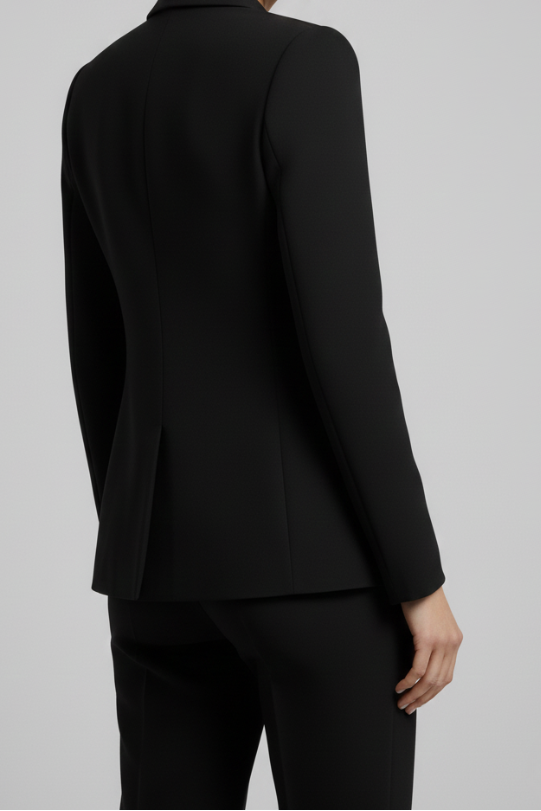 Rebecca | Double-Breasted Blazer with Gold-Tone Buttons for Women