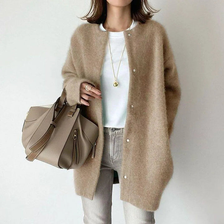 Giselle | Longline Oversized Knit Cardigan