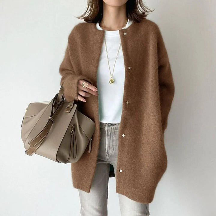 Giselle | Longline Oversized Knit Cardigan
