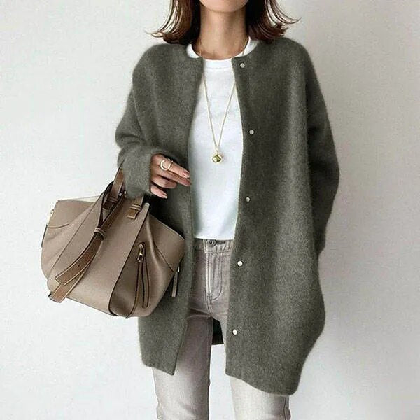 Giselle | Longline Oversized Knit Cardigan