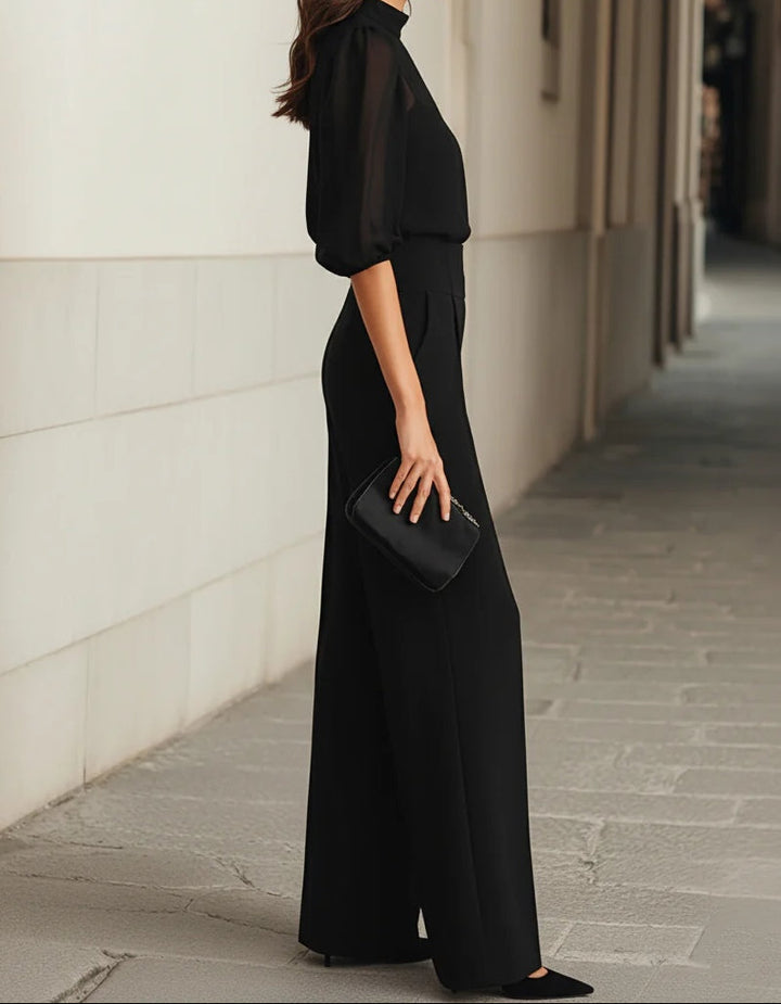Rita | Camisole Top And Wide-leg Pants Three-piece Set