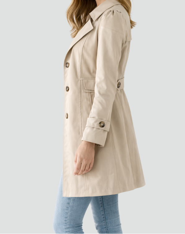 Molly | Lightweight Slim-Fit Trench Coat