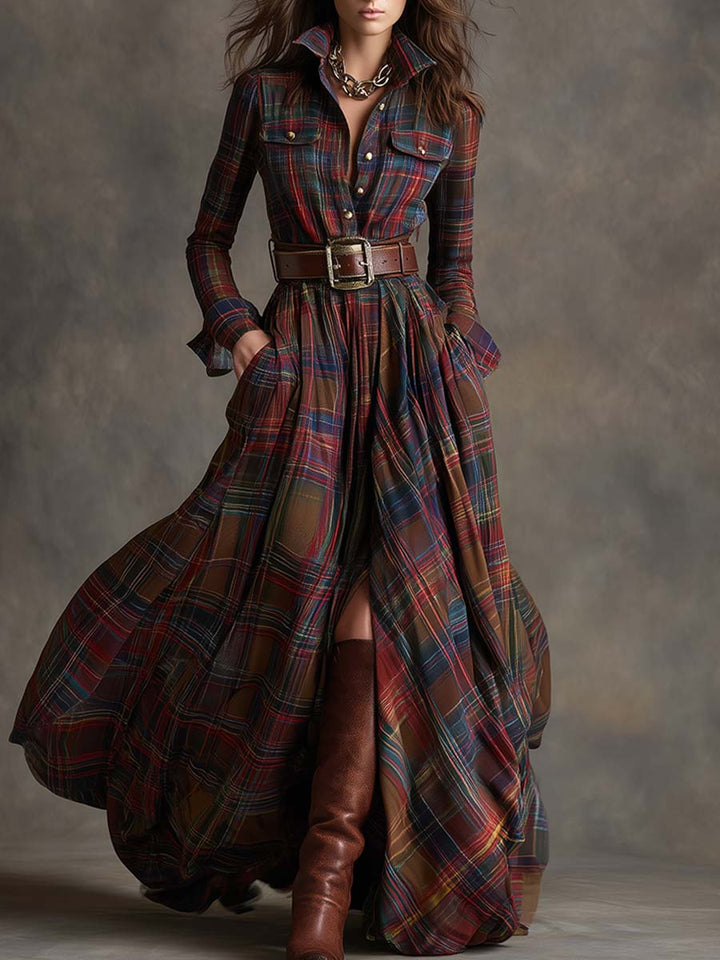 Mireline | Classic Button-Up Shirt Dress