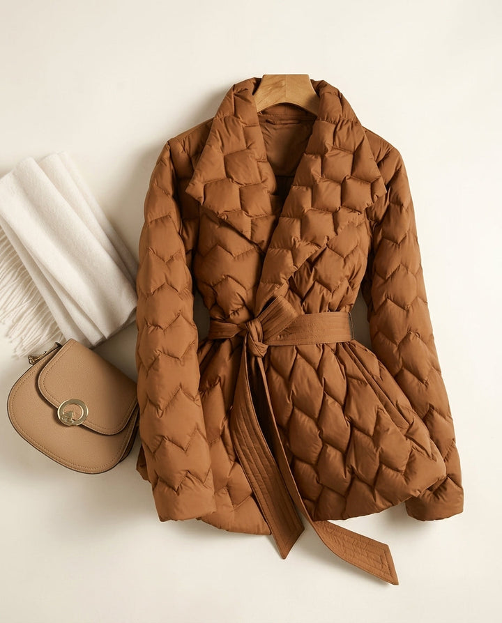 Iris | Women's Lightweight Quilted Wrap Jacket