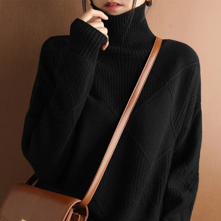 Sisica | Cozy Turtleneck Knit Sweater