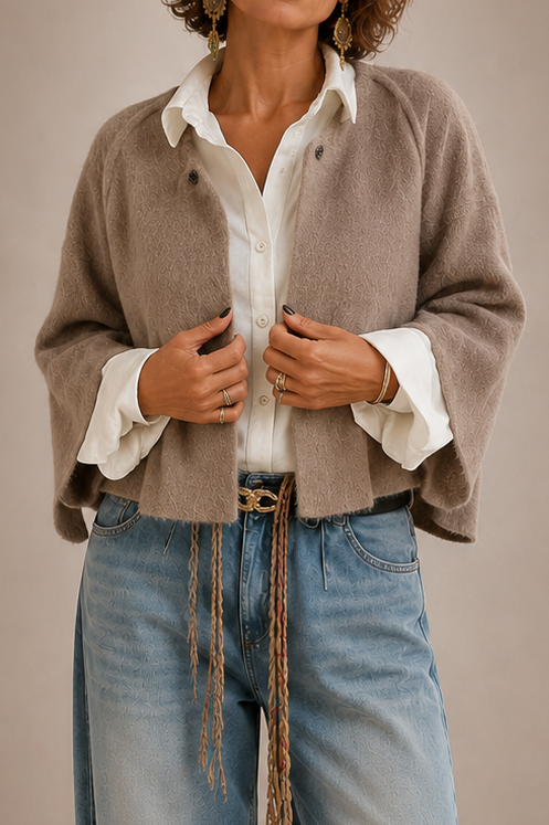 Neelah | Women's Short Jacket with Buttons