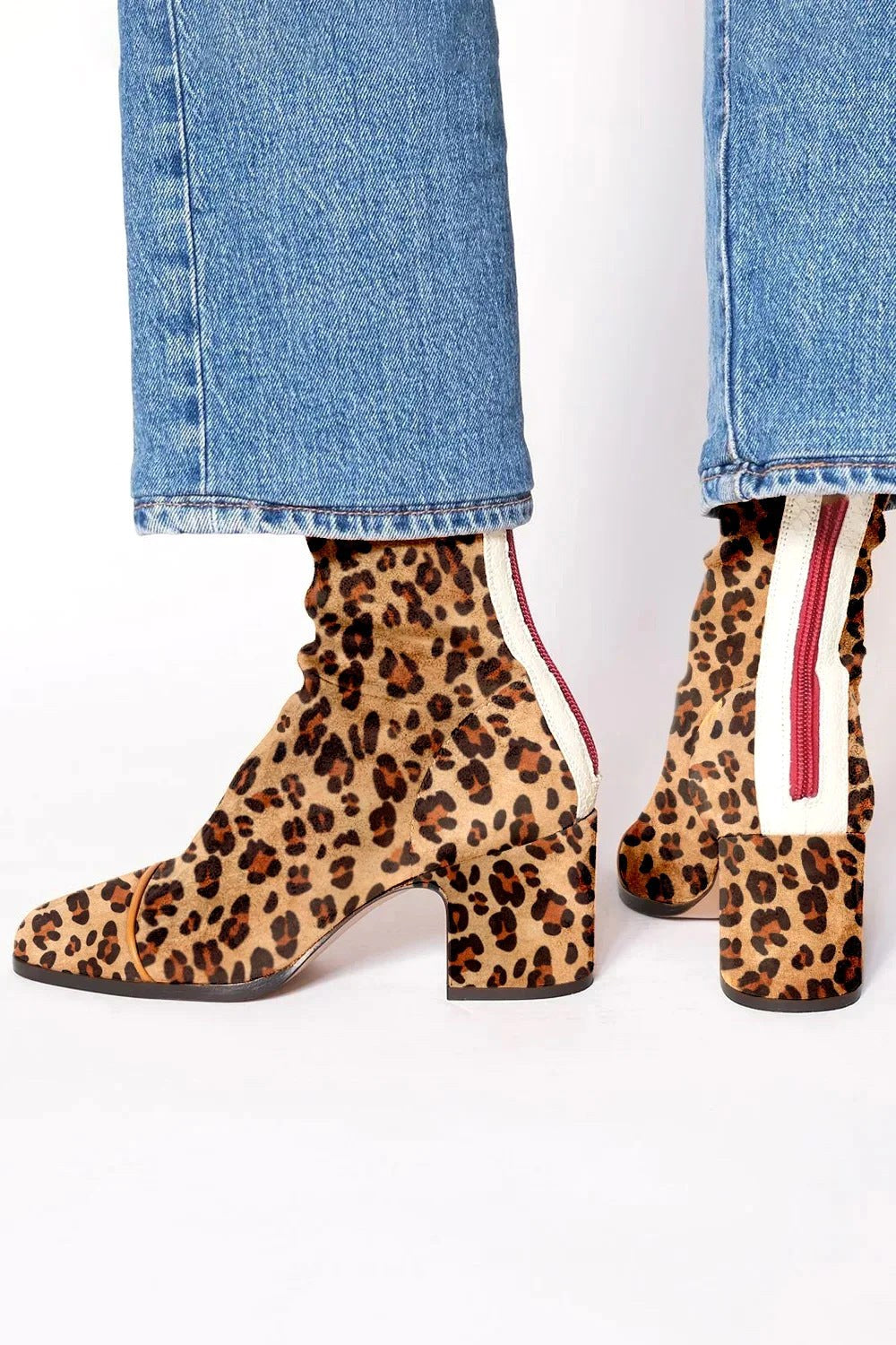 Hailey | Women's Square Toe Heeled Boots