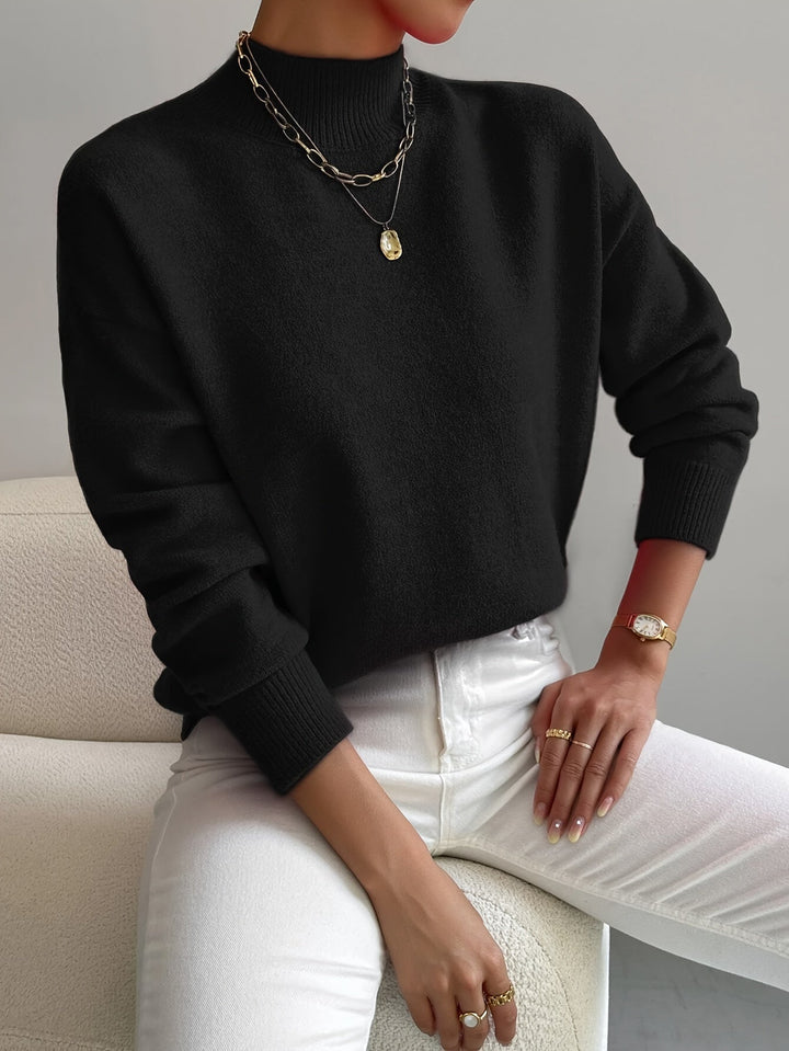 Dianne | Elegant Ribbed Turtleneck Sweater Women
