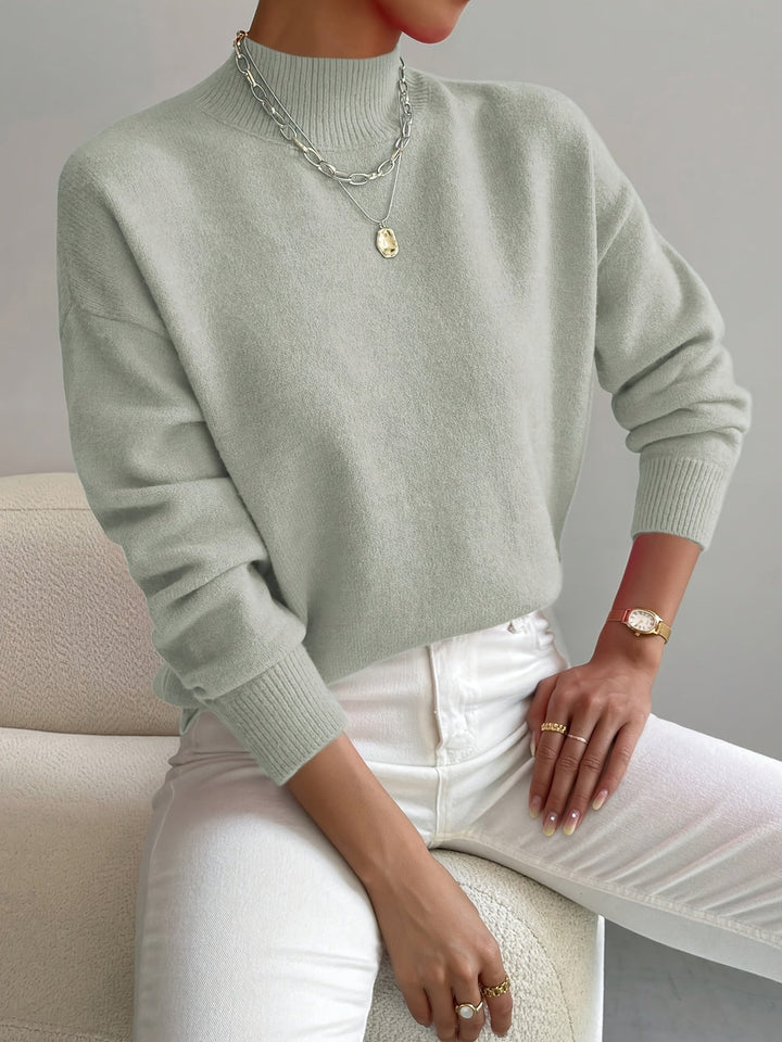 Dianne | Elegant Ribbed Turtleneck Sweater Women
