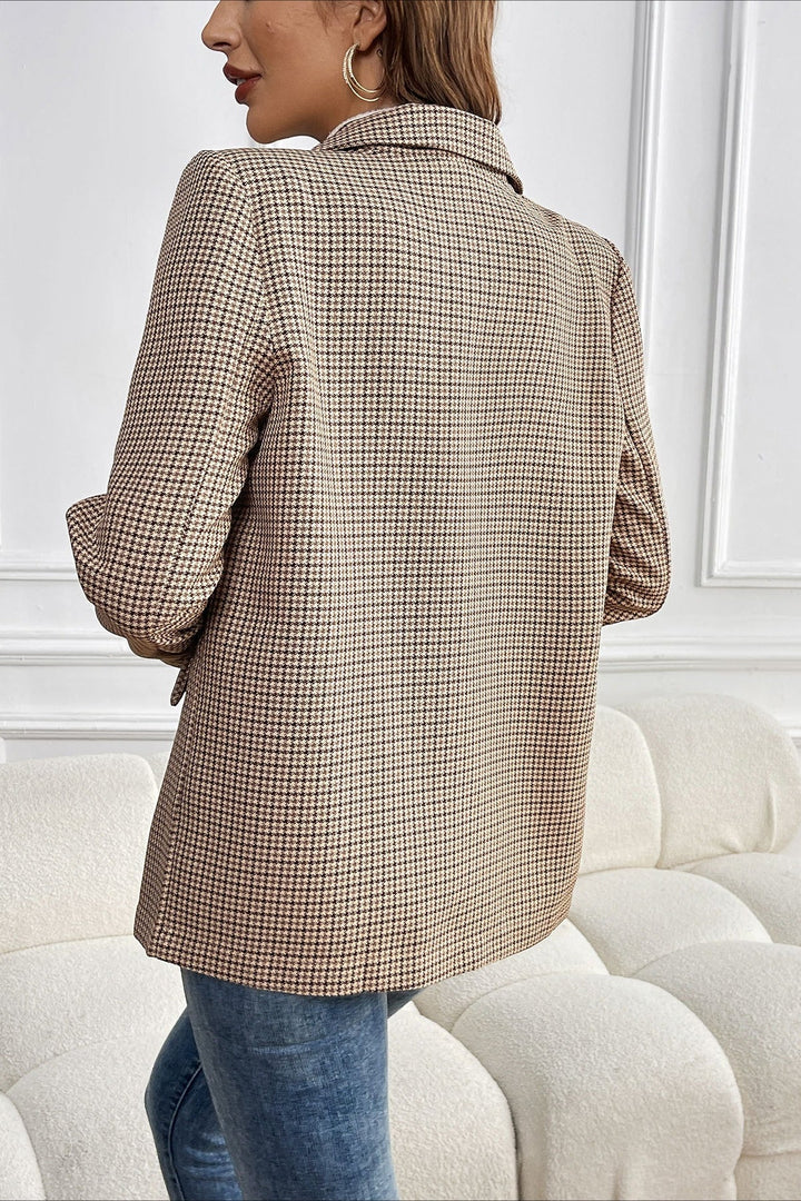 Beatrice | Vintage Houndstooth Blazer